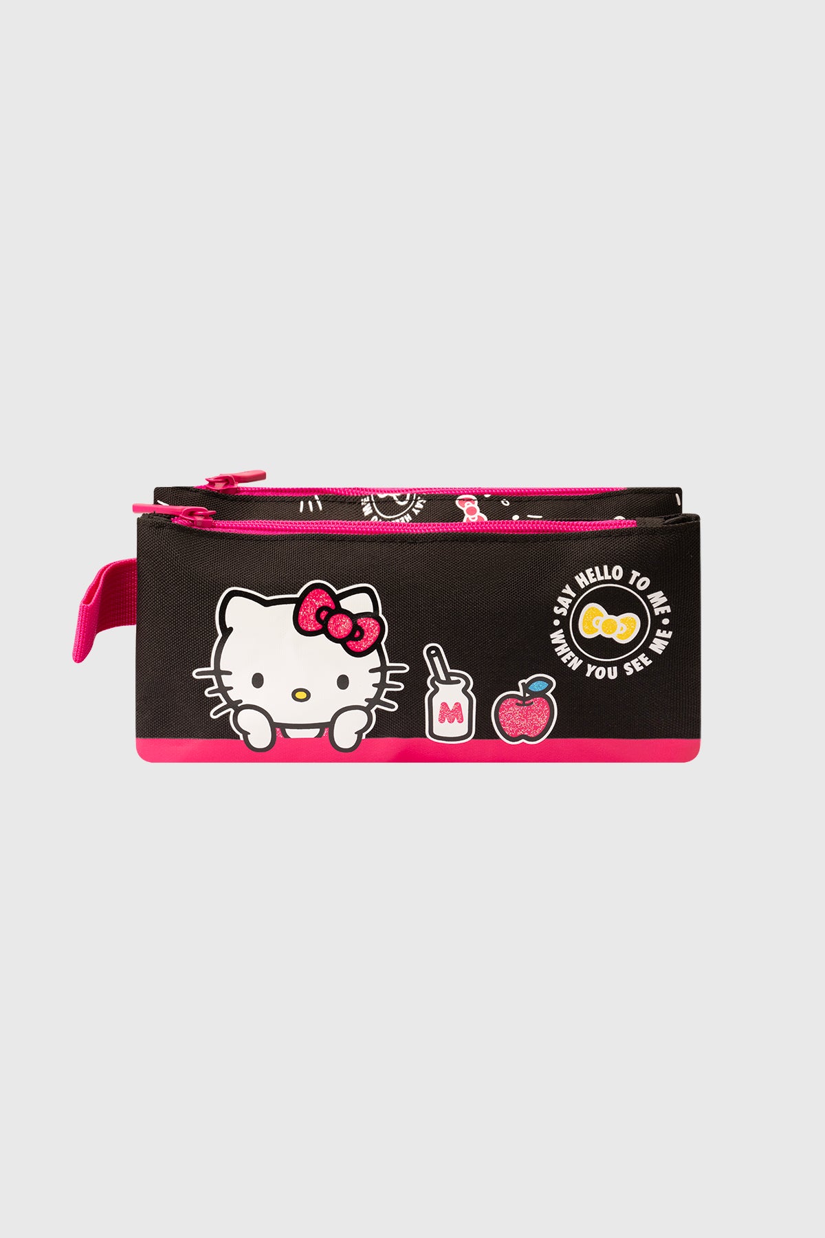 Estuche Home Hello Kitty Negro