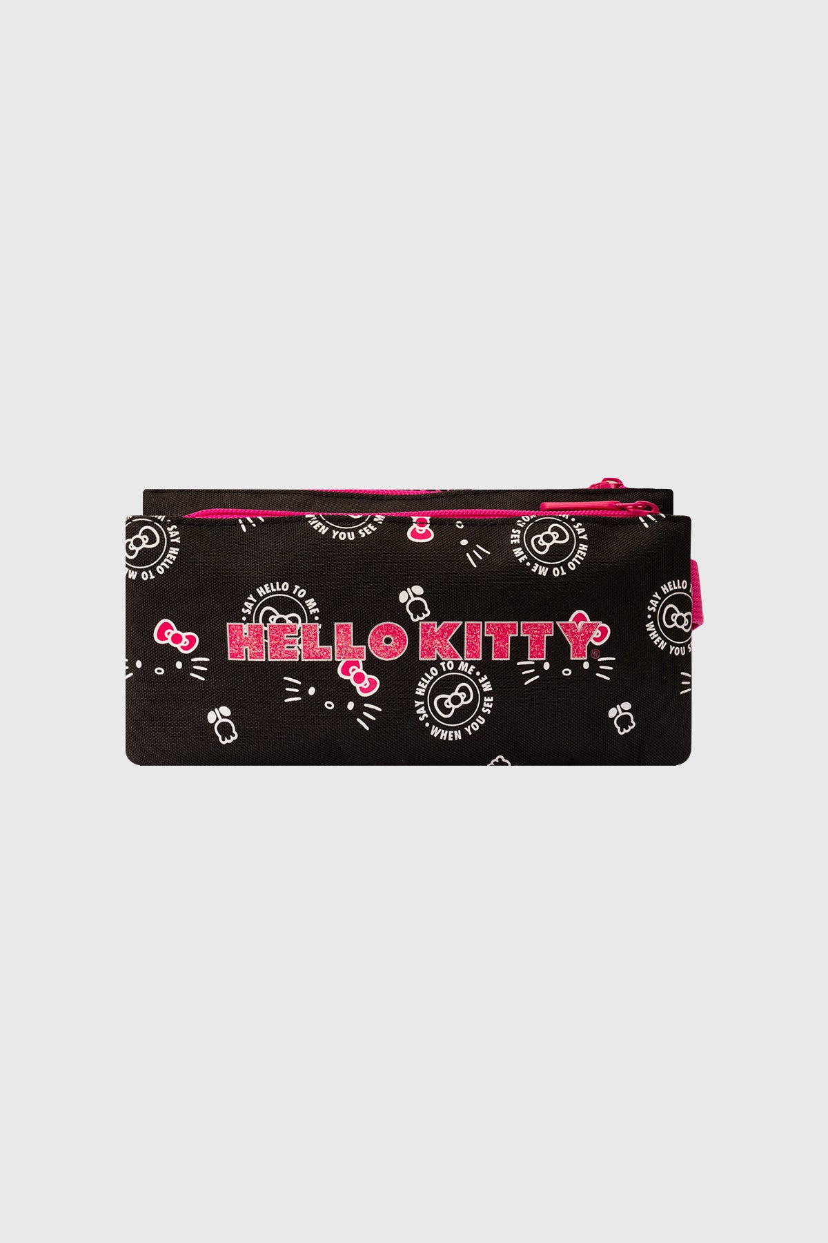 Estuche Home Hello Kitty Negro