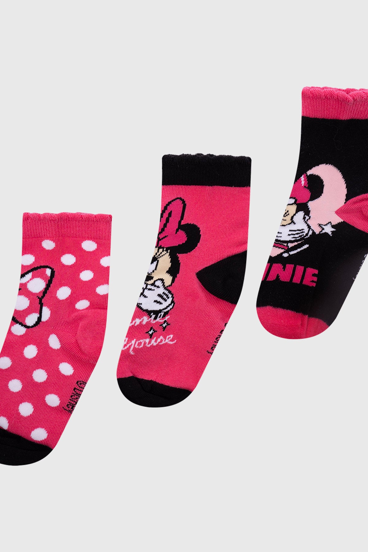 Calcetín Niña Minnie Rosado