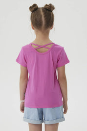 Polera Niña Mickey Y Sus Amigos Rosado