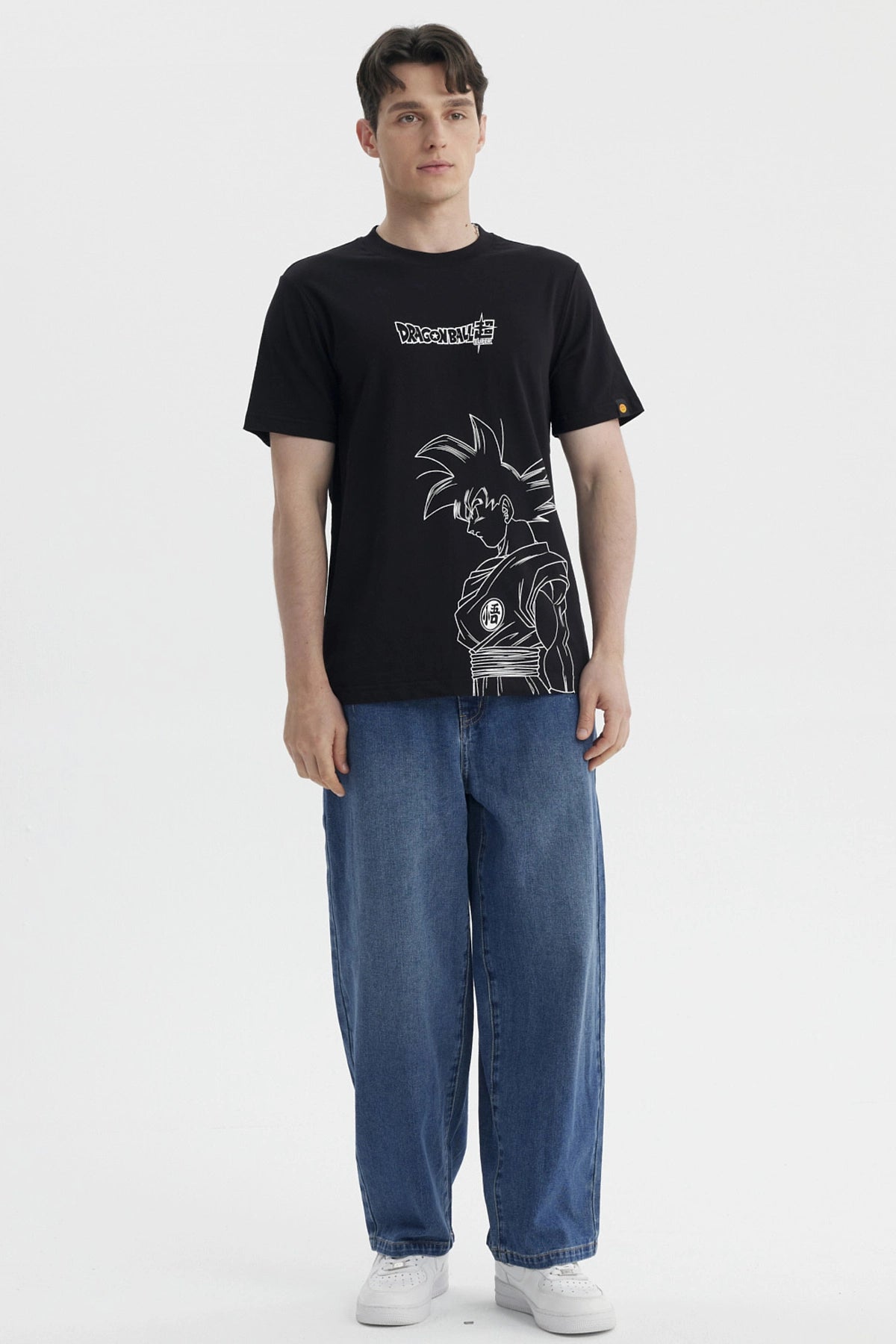 Polera Hombre Regular Negro