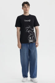Polera Hombre Regular Negro