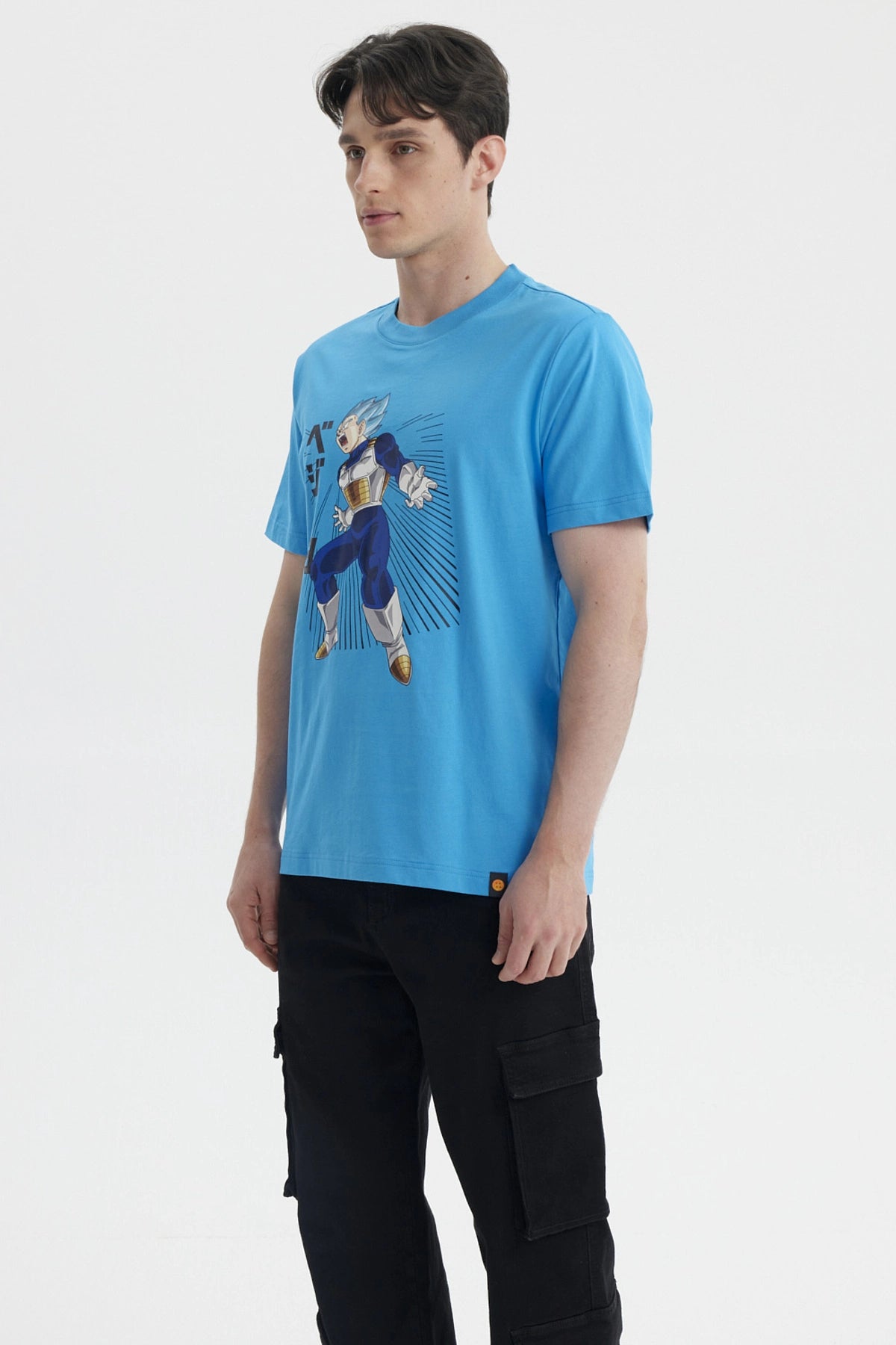 Polera Hombre Dragon Azul