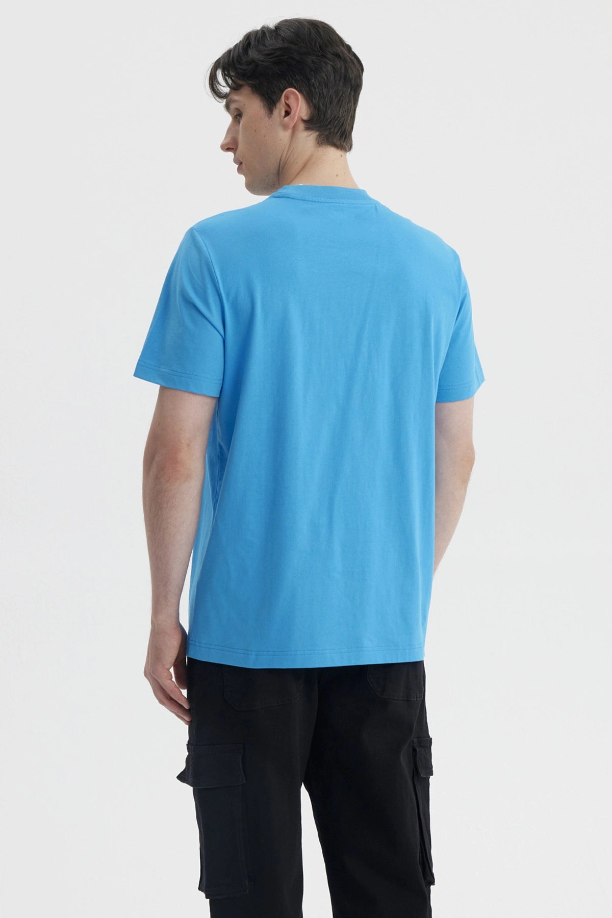 Polera Hombre Dragon Azul