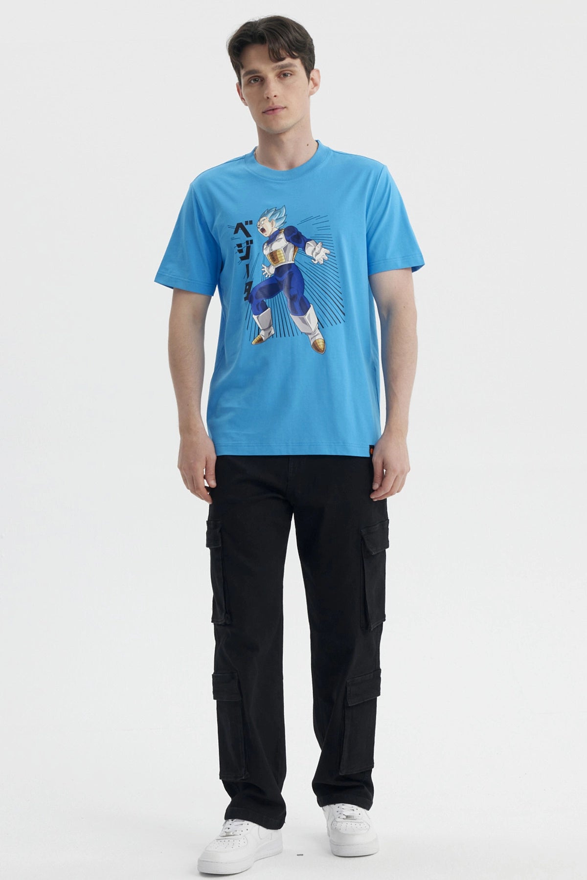 Polera Hombre Dragon Azul