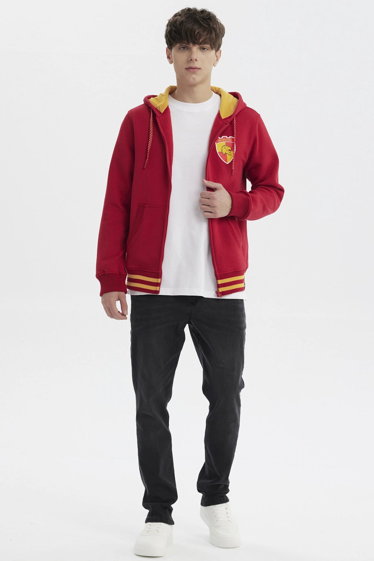 Polerón Hombre Gryffindor Rojo