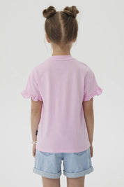 Polera Niña Mickey Y Sus Amigos Rojo