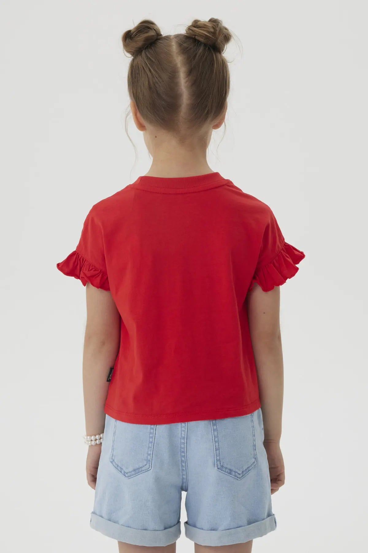 Polera Niña Minnie Rojo