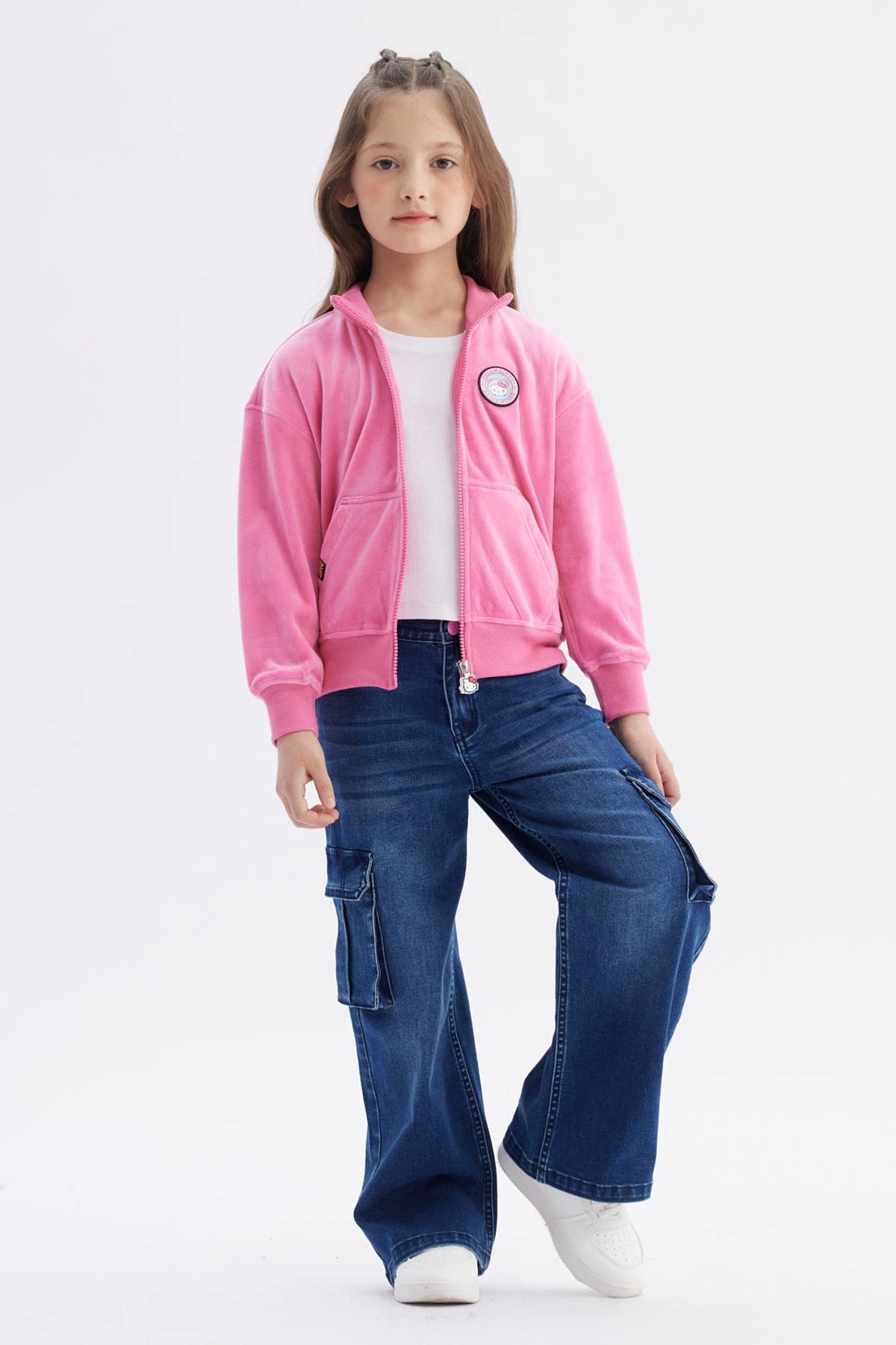 Polerón Niña Hello Kitty Rosado