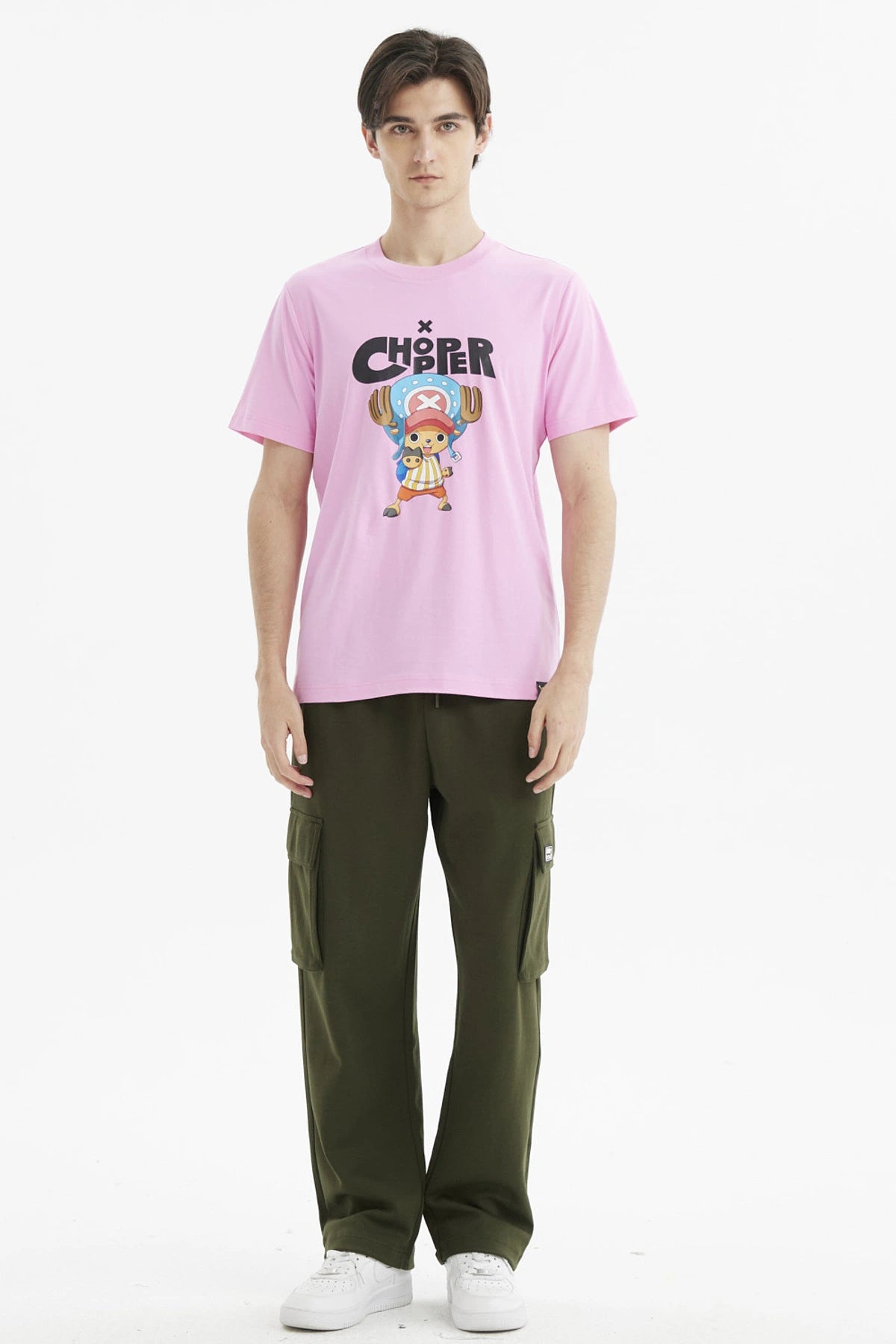 Polera Hombre One Piece Rosado