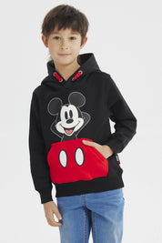 Polerón Niño Mickey Y Sus Amigos Negro