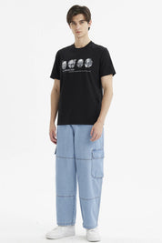 Polera Hombre Juvenil Negro