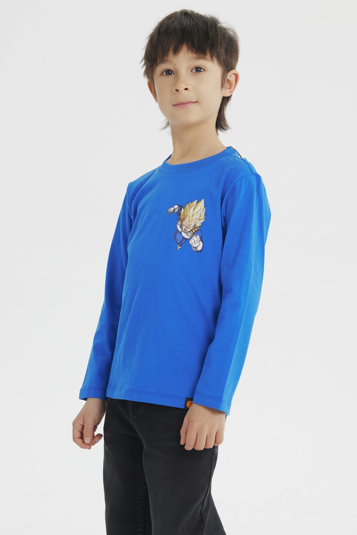 Polera Niño Dragon Ball Azul