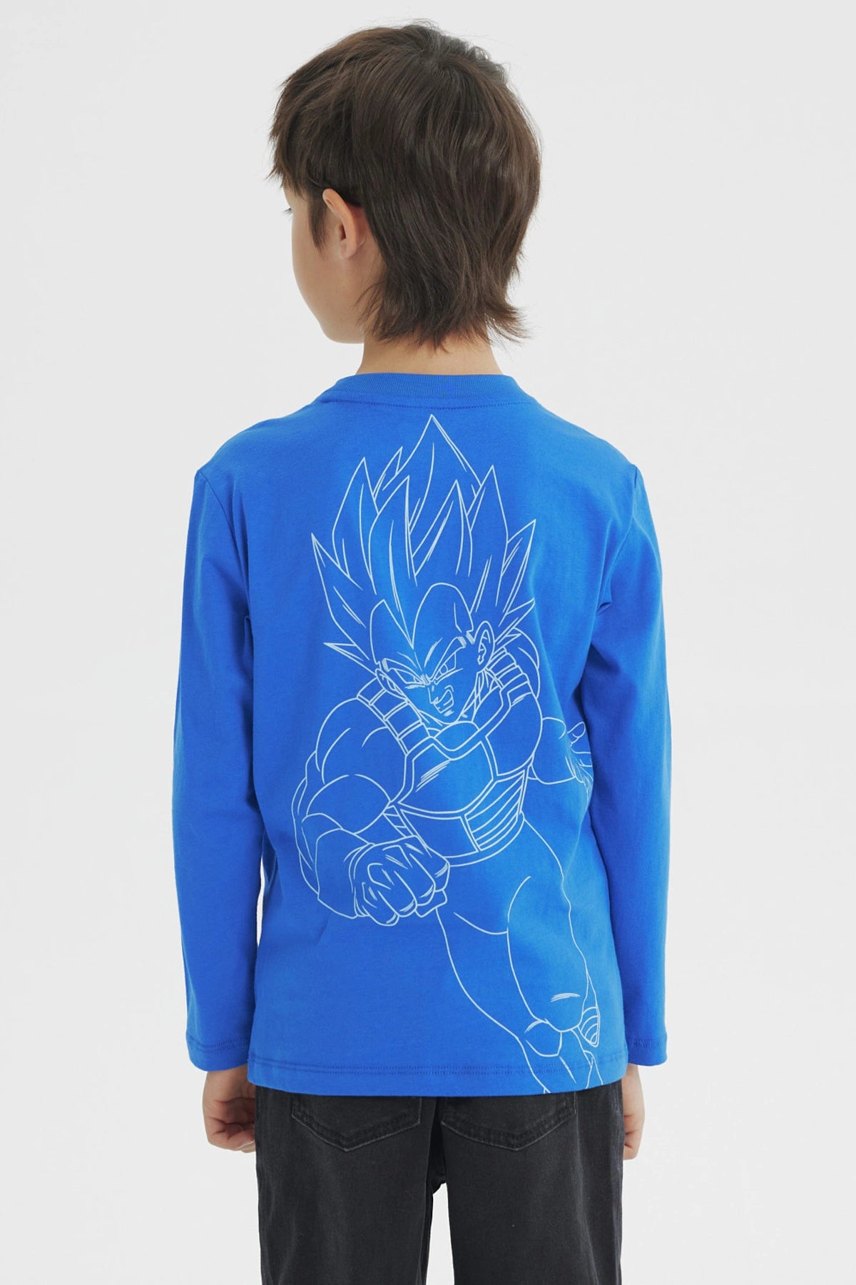Polera Niño Dragon Ball Azul