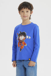 Polera Niño Dragon Ball Z Azul
