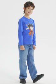 Polera Niño Dragon Ball Z Azul