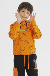 Polerón Niño Dragon Ball Naranjo