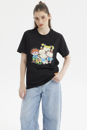 Polera Mujer Nick Negro