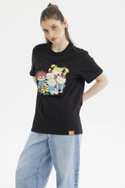 Polera Mujer Nick Negro