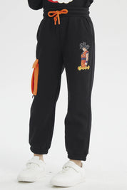 Pantalón Buzo Niño Dragon Ball Negro