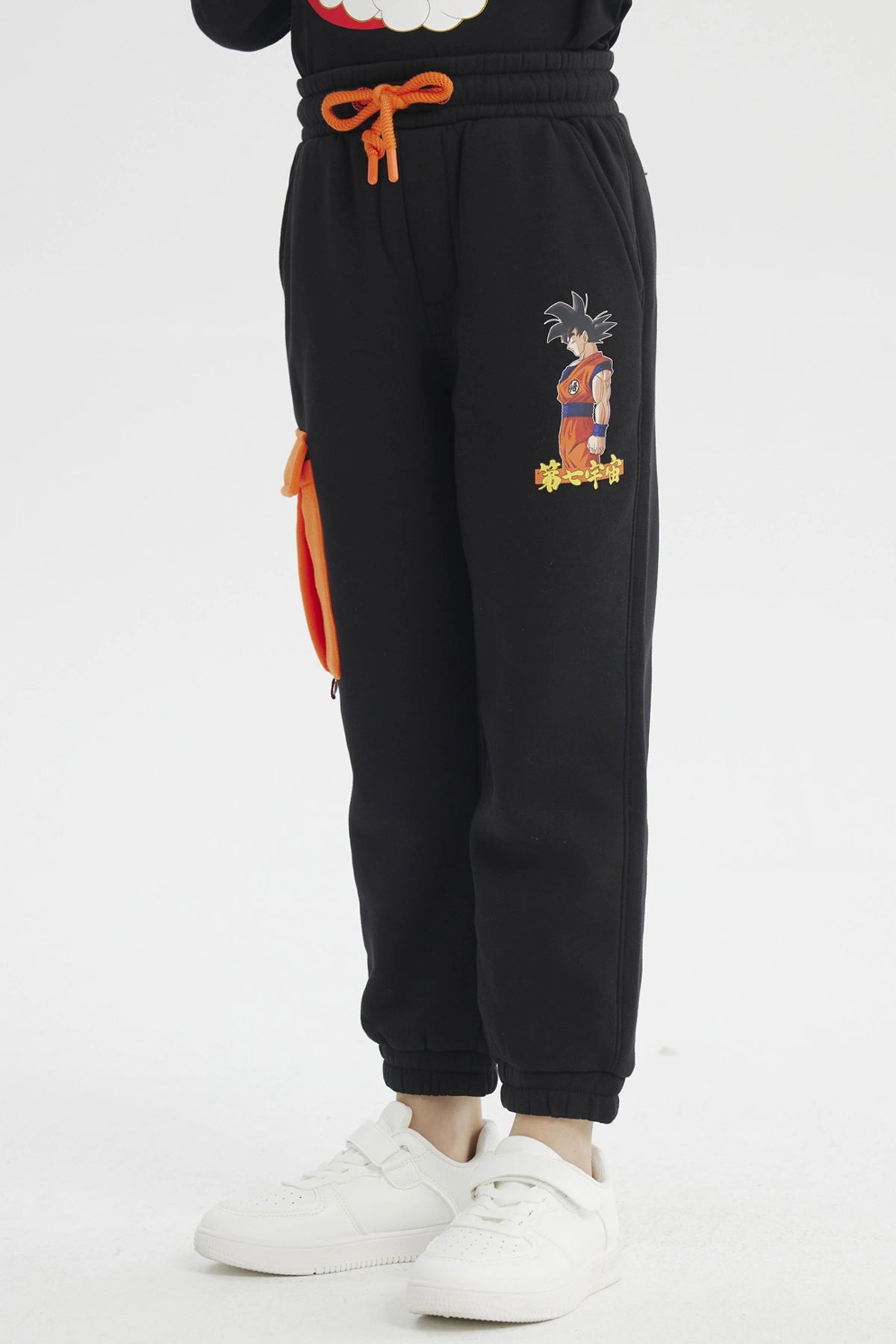 Pantalón Buzo Niño Dragon Ball Negro