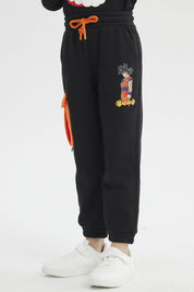 Pantalón Buzo Niño Dragon Ball Negro