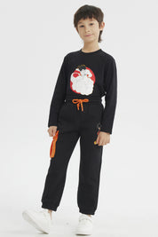 Pantalón Buzo Niño Dragon Ball Negro