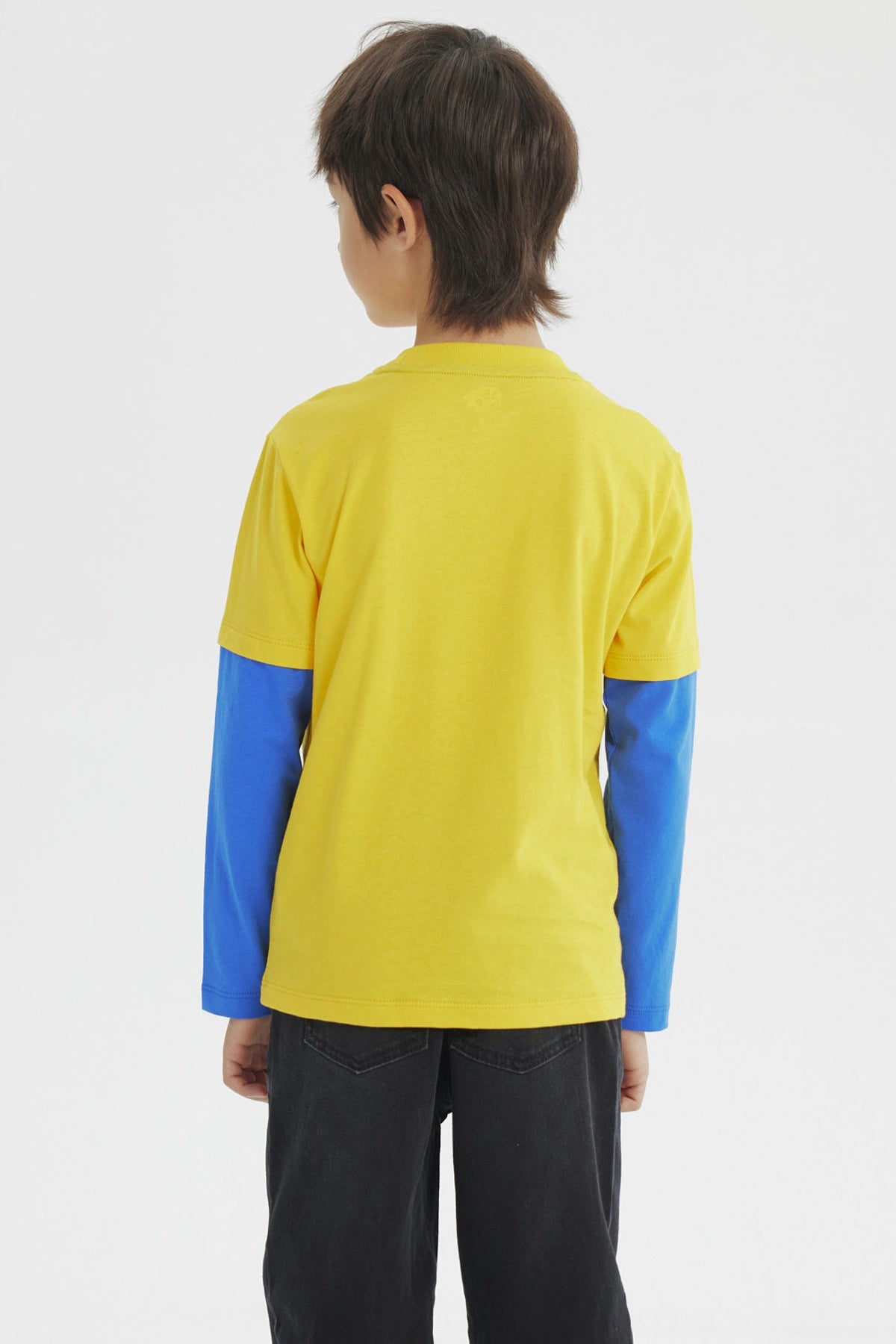 Polera Niño Sonic Amarillo