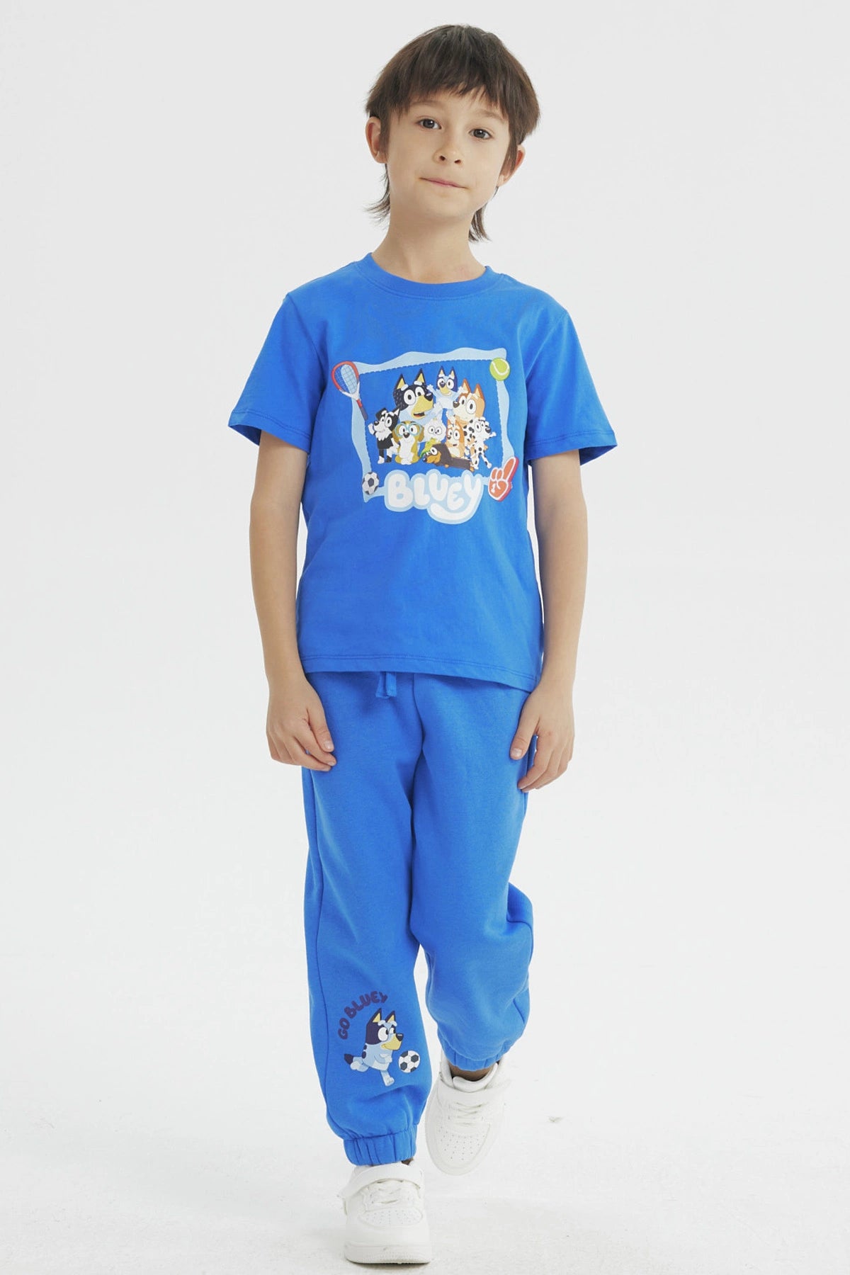 Polera Niño Bluey Azul