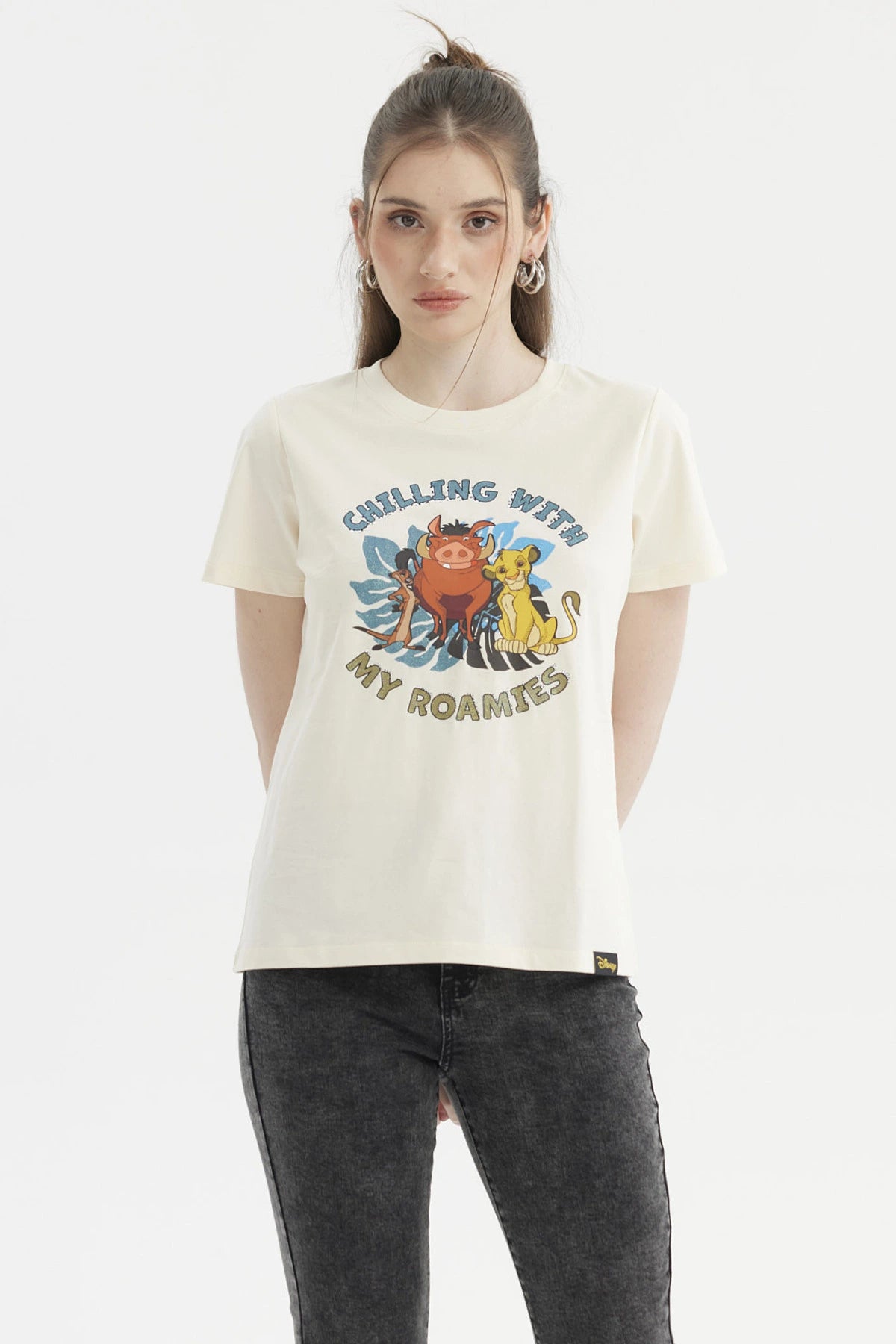 Polera Mujer Slim Beige