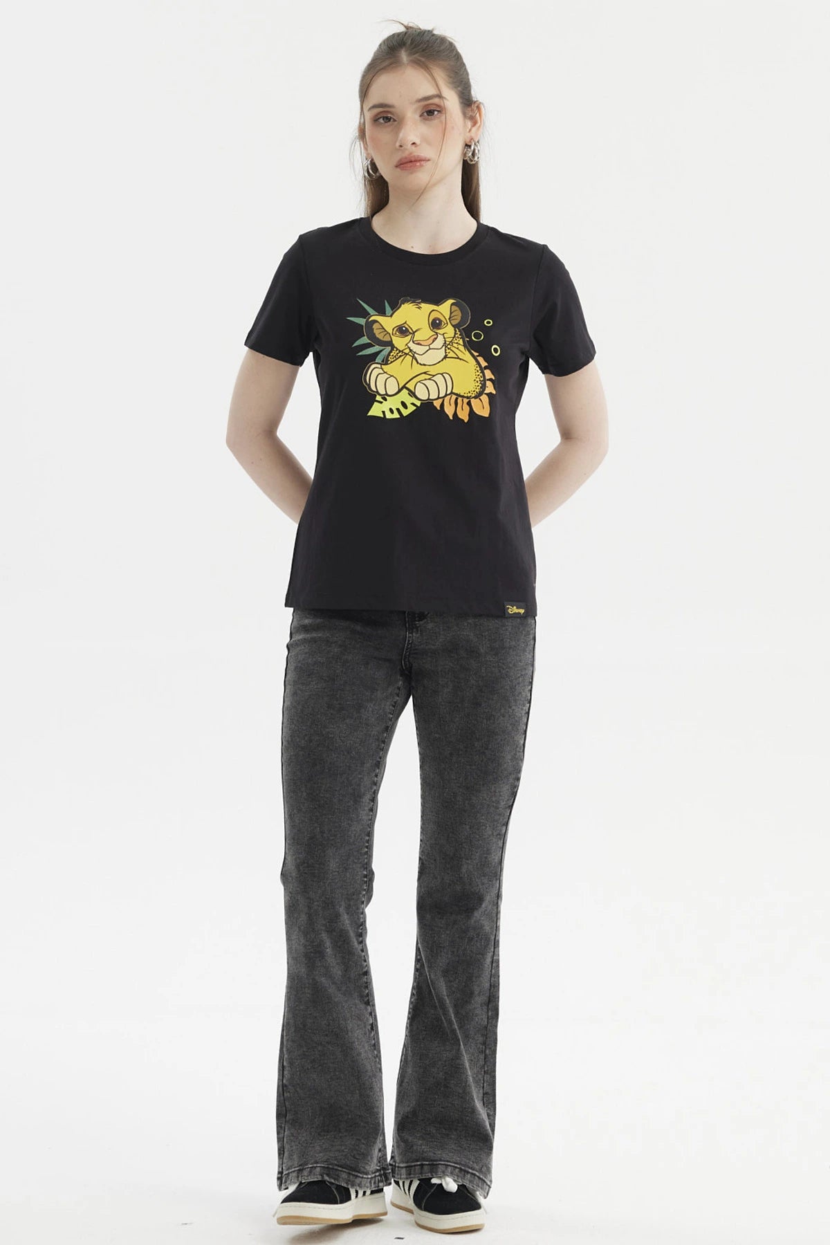 Polera Mujer Slim Negro