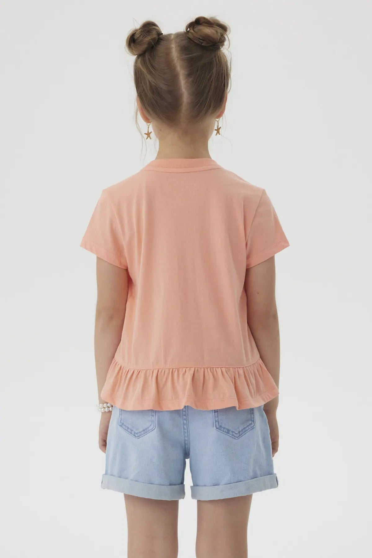 Polera Niña Gabby's Dollhouse Aqua