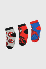 Calceta Deportiva Niño Tripack Rojo