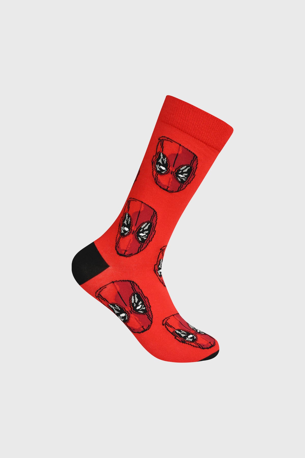 Calcetín Hombre Marvel Rojo