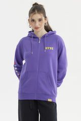 Polerón Mujer Bt21 Violeta