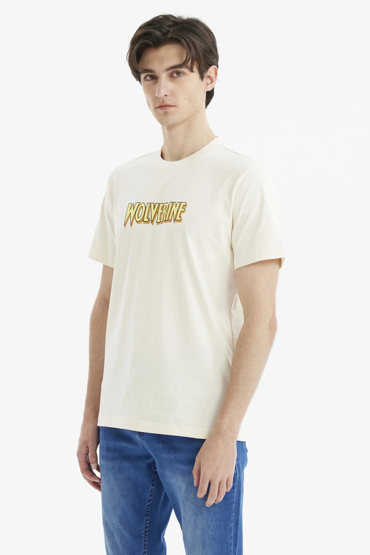 Polera Hombre X Men Beige