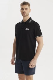 Polera Hombre Regular Negro
