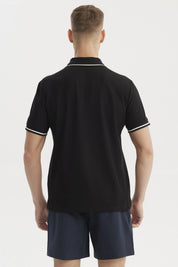 Polera Hombre Regular Negro