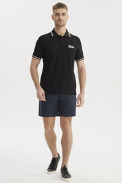 Polera Hombre Regular Negro