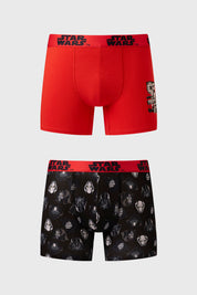 Boxer Hombre Bipack Star Wars Rojo