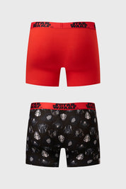 Boxer Hombre Bipack Star Wars Rojo