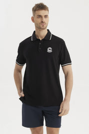 Polera Hombre Regular Negro