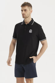 Polera Hombre Regular Negro