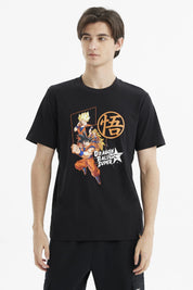 Polera Hombre Dragon Negro