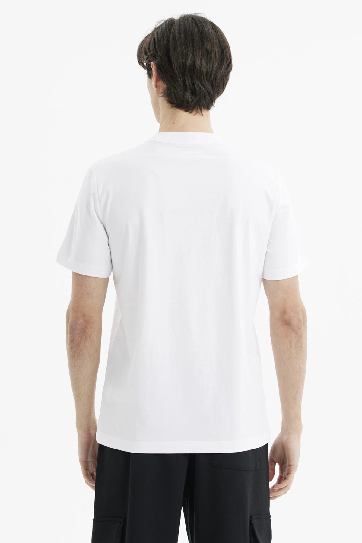 Polera Hombre Dragon Blanco