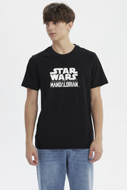 Polera Hombre Mandaloriam Negro