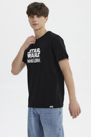 Polera Hombre Mandaloriam Negro