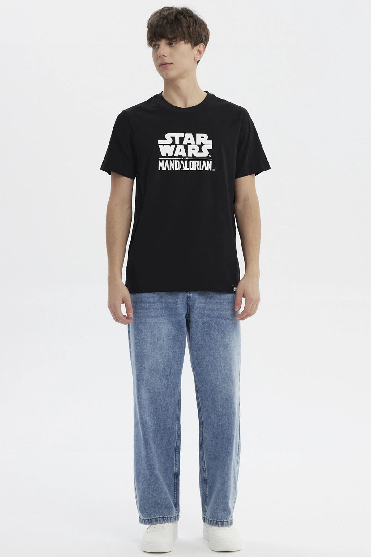 Polera Hombre Mandaloriam Negro