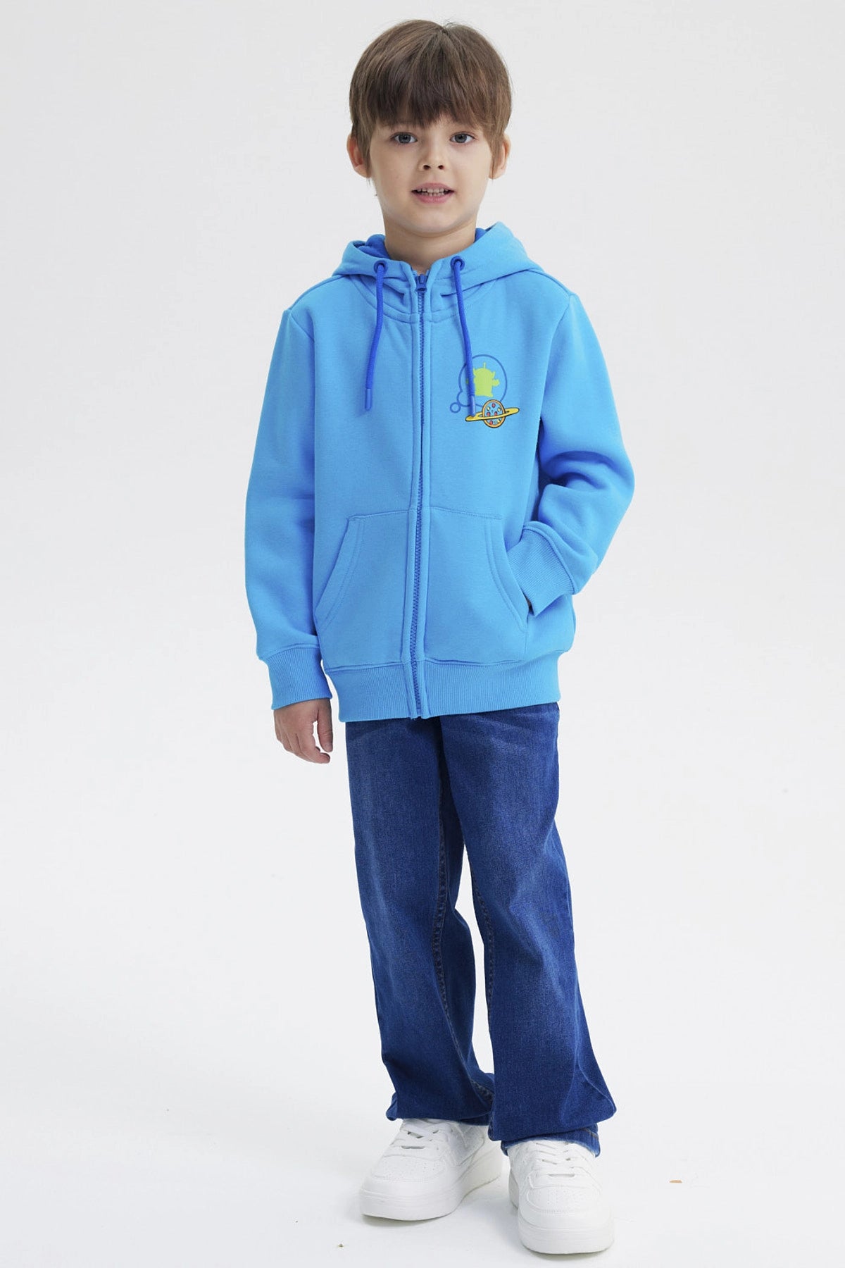 Polerón Niño Toy Story Celeste