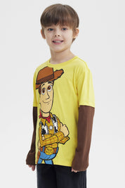 Polera Niño Toy Story Amarillo